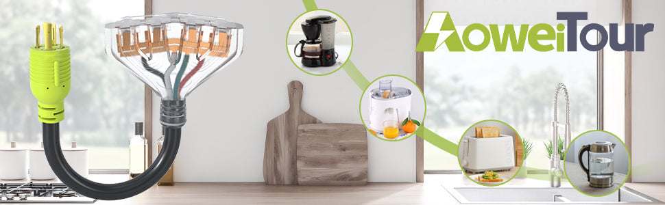 Use of 15 Amp or 20 Amp Multi-Power Adapter