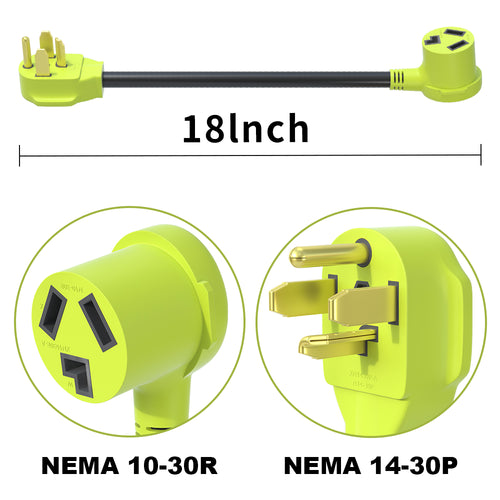dryer adapter from 4 prong to 3 prong
