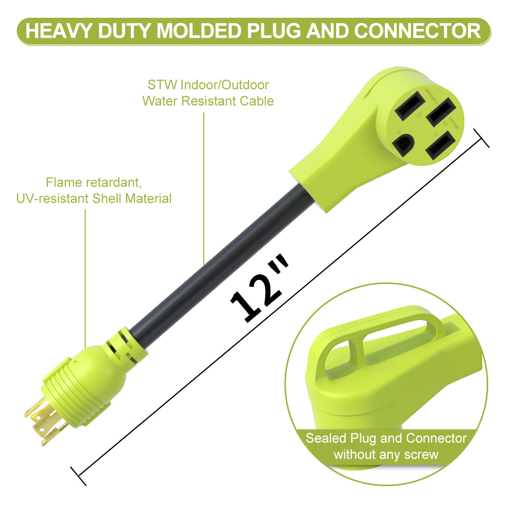 30 amp to 50 amp generator adapter
